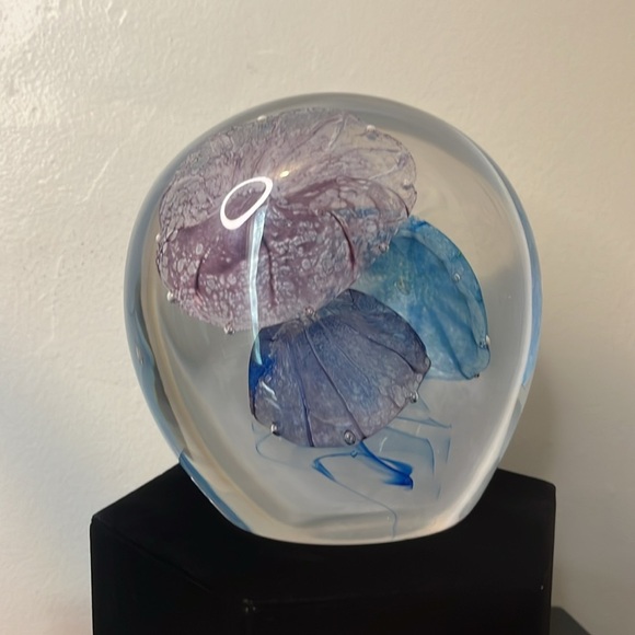Caithness RARE "Spirits of the Sea" Extra Large 3 Jellyfish Paperweight 3/100 - Picture 3 of 10